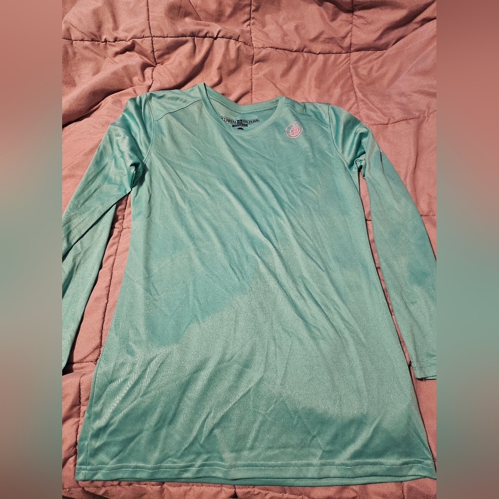Coastal Waters Supply Co Green Long Sleeve Rashguard